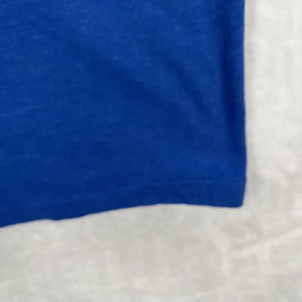 Vintage Nike Tank Top Mens XL Blue Big Graphic Logo Made USA Athletic 80s 90s
